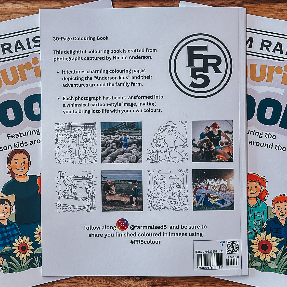 COLOURING BOOK - FARM LIFE