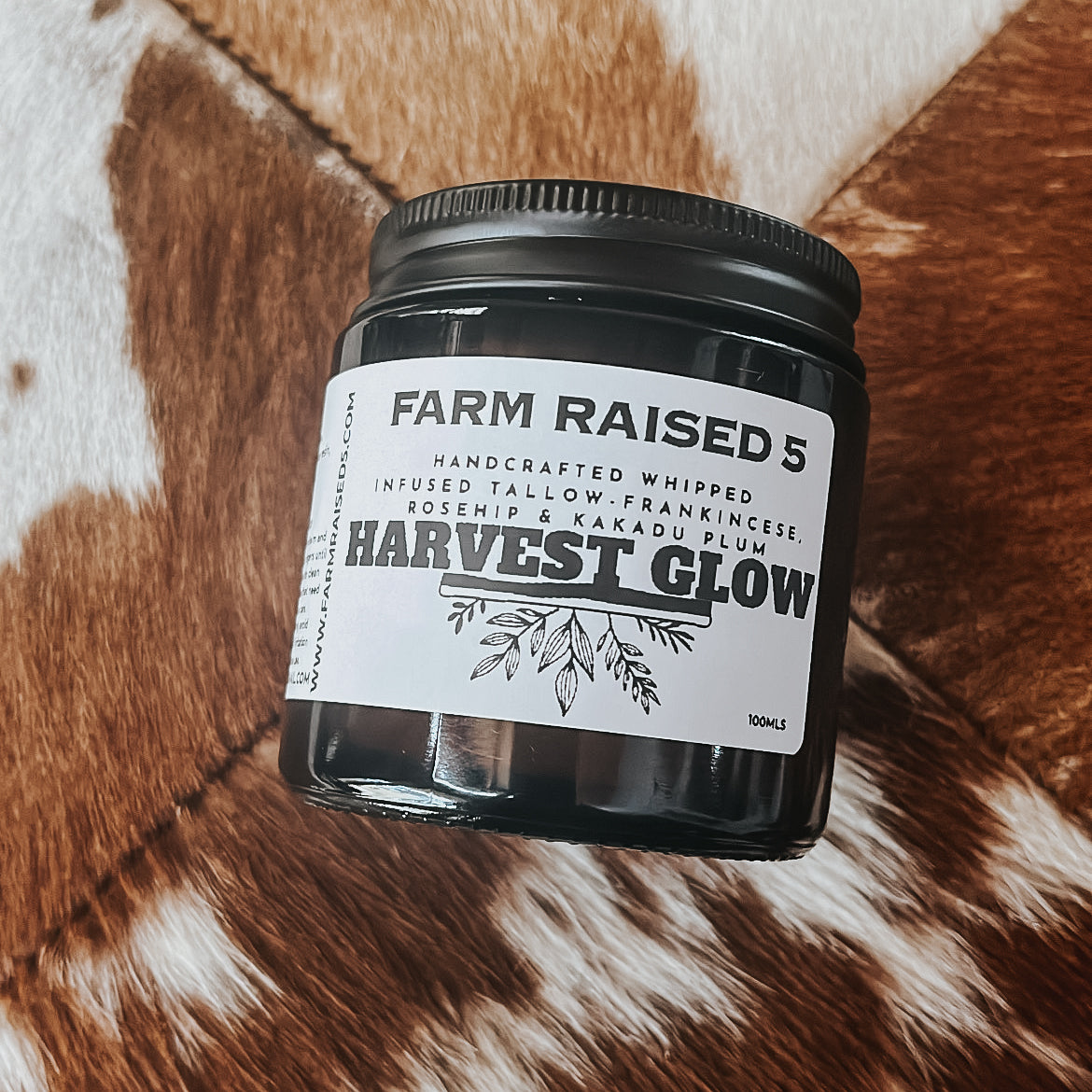 HARVEST GLOW - whipped tallow infused with frankincense, rosehip and kakadu plum