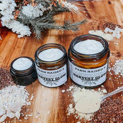 HARVEST GLOW - whipped tallow infused with frankincense, rosehip and kakadu plum