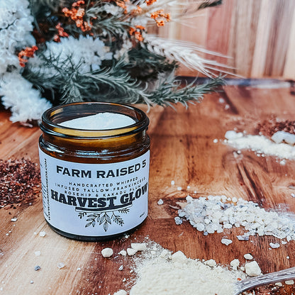 HARVEST GLOW - whipped tallow infused with frankincense, rosehip and kakadu plum