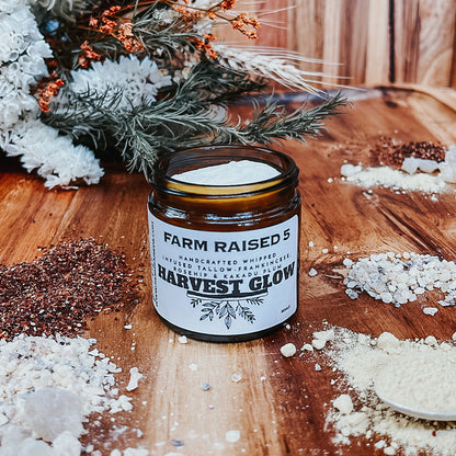 HARVEST GLOW - whipped tallow infused with frankincense, rosehip and kakadu plum
