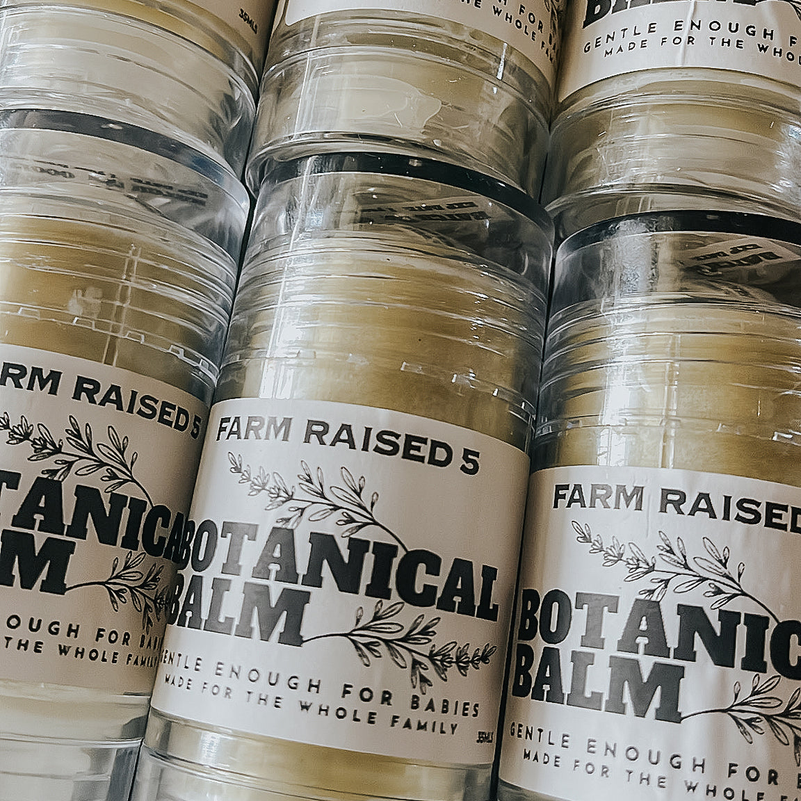 BOTANICAL BALM - tallow infused with calendula, chamomile, marshmallow root and plantain