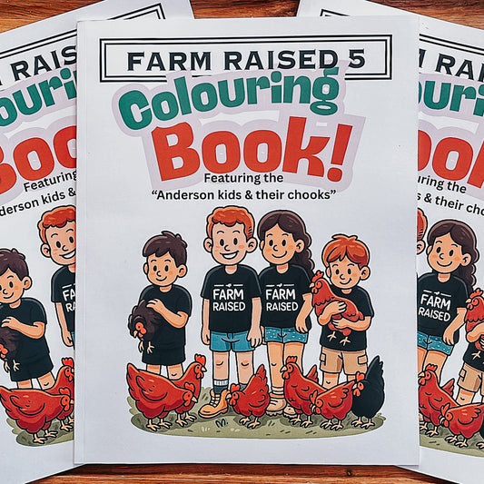COLOURING BOOK - CHICKENS