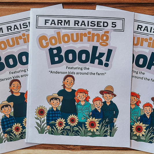 COLOURING BOOK - FARM LIFE