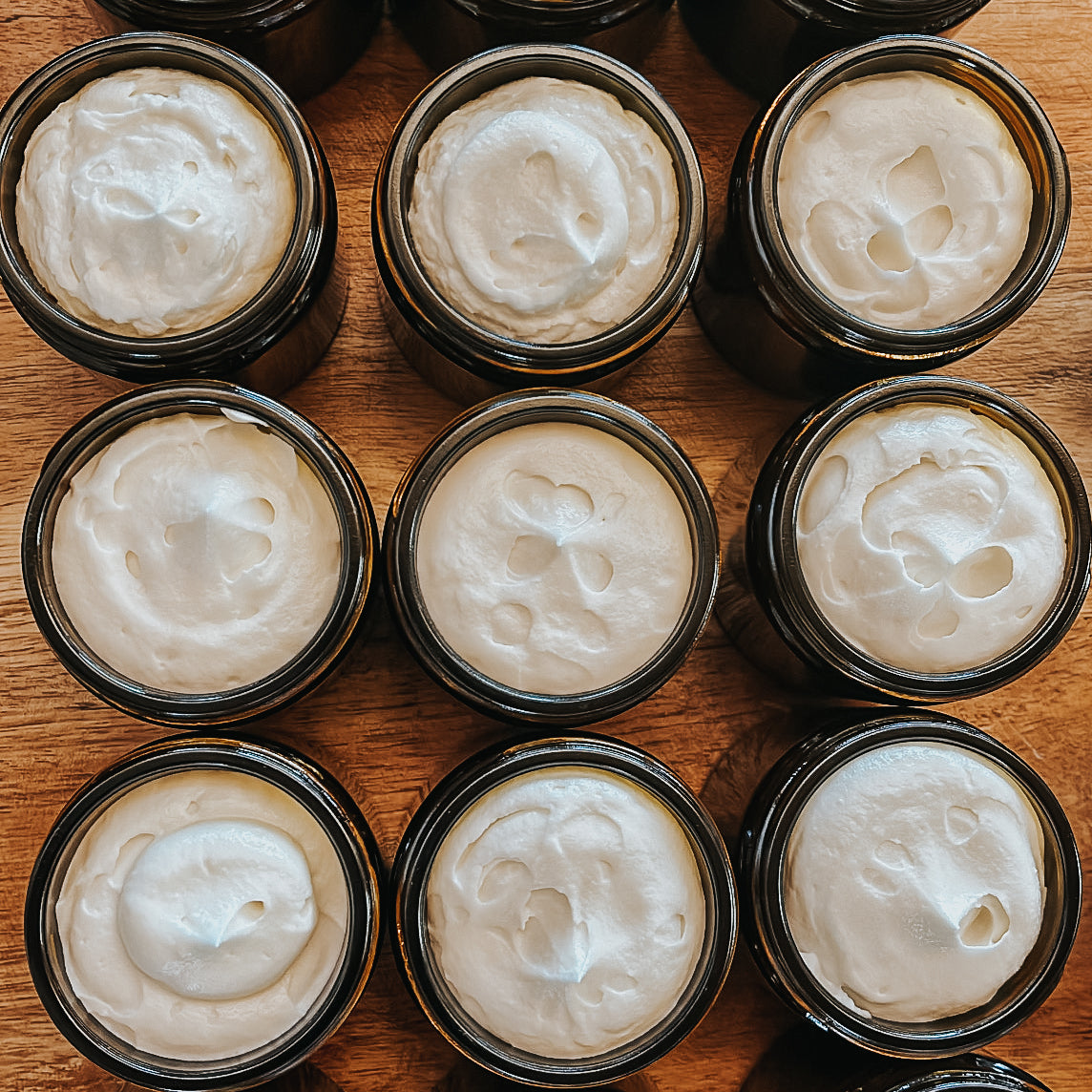 COTTAGE SPICE Face cream- Tallow infused with vanilla, cinnamon, star anise, clove, and allspice.