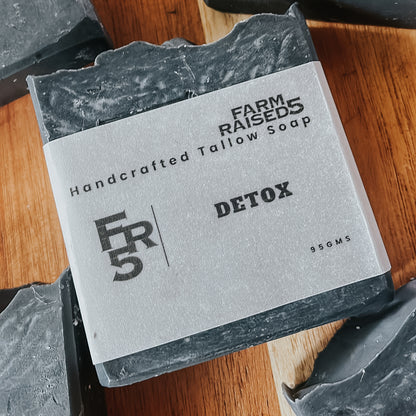 HANDCRAFTED TALLOW SOAP - DETOX
