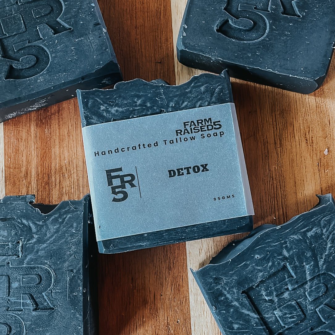 HANDCRAFTED TALLOW SOAP - DETOX