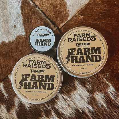 FARM HAND - tallow and lanolin hand/body cream