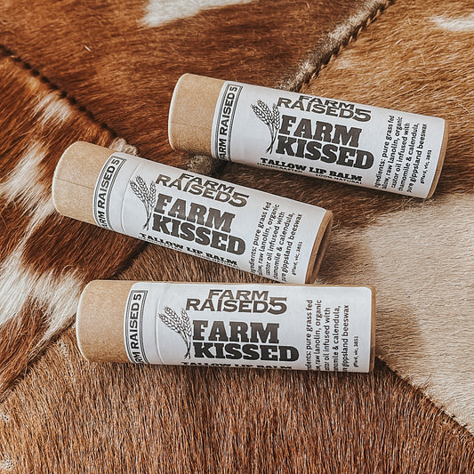 FARM KISSED - Tallow & Lanolin lip balm