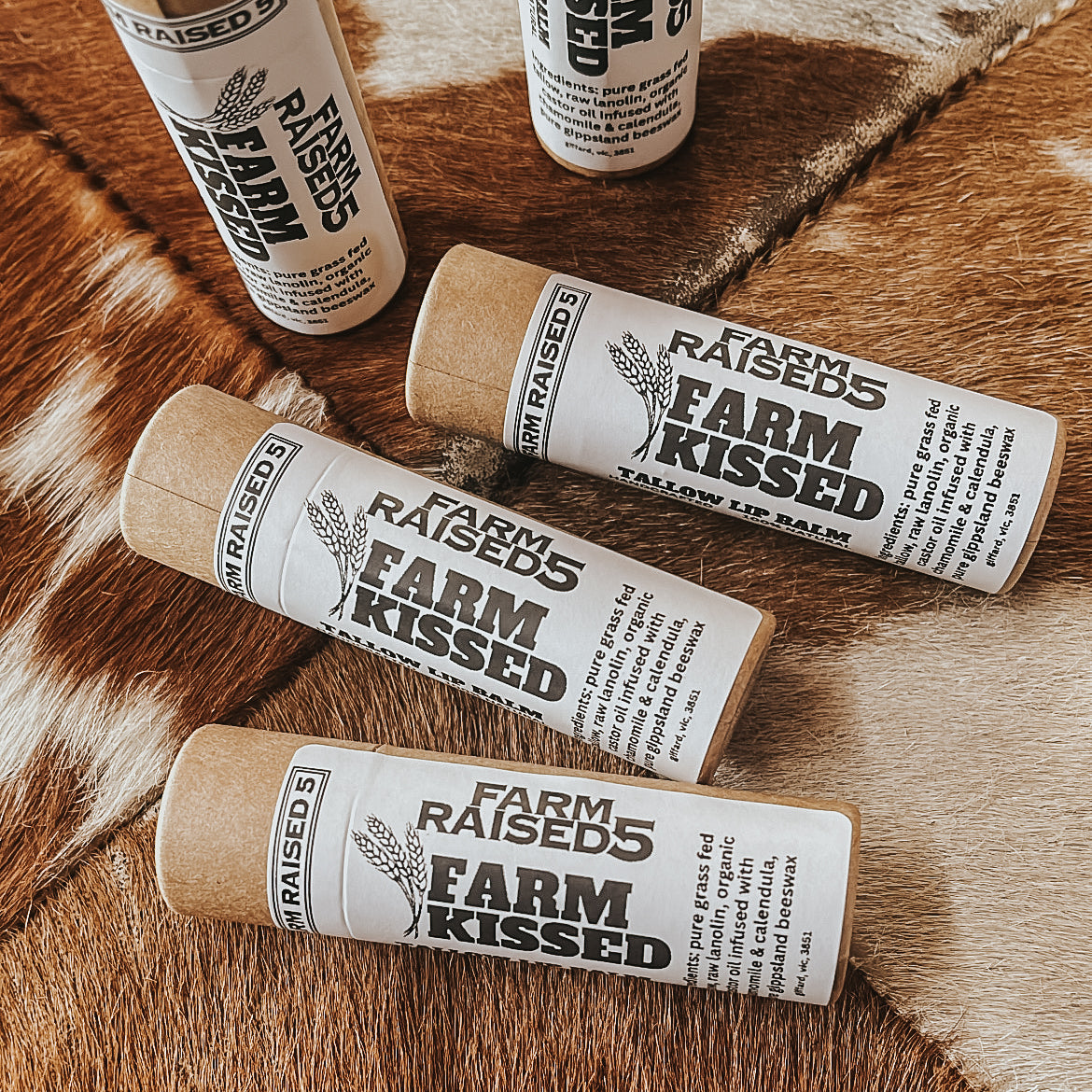 FARM KISSED - Tallow & Lanolin lip balm