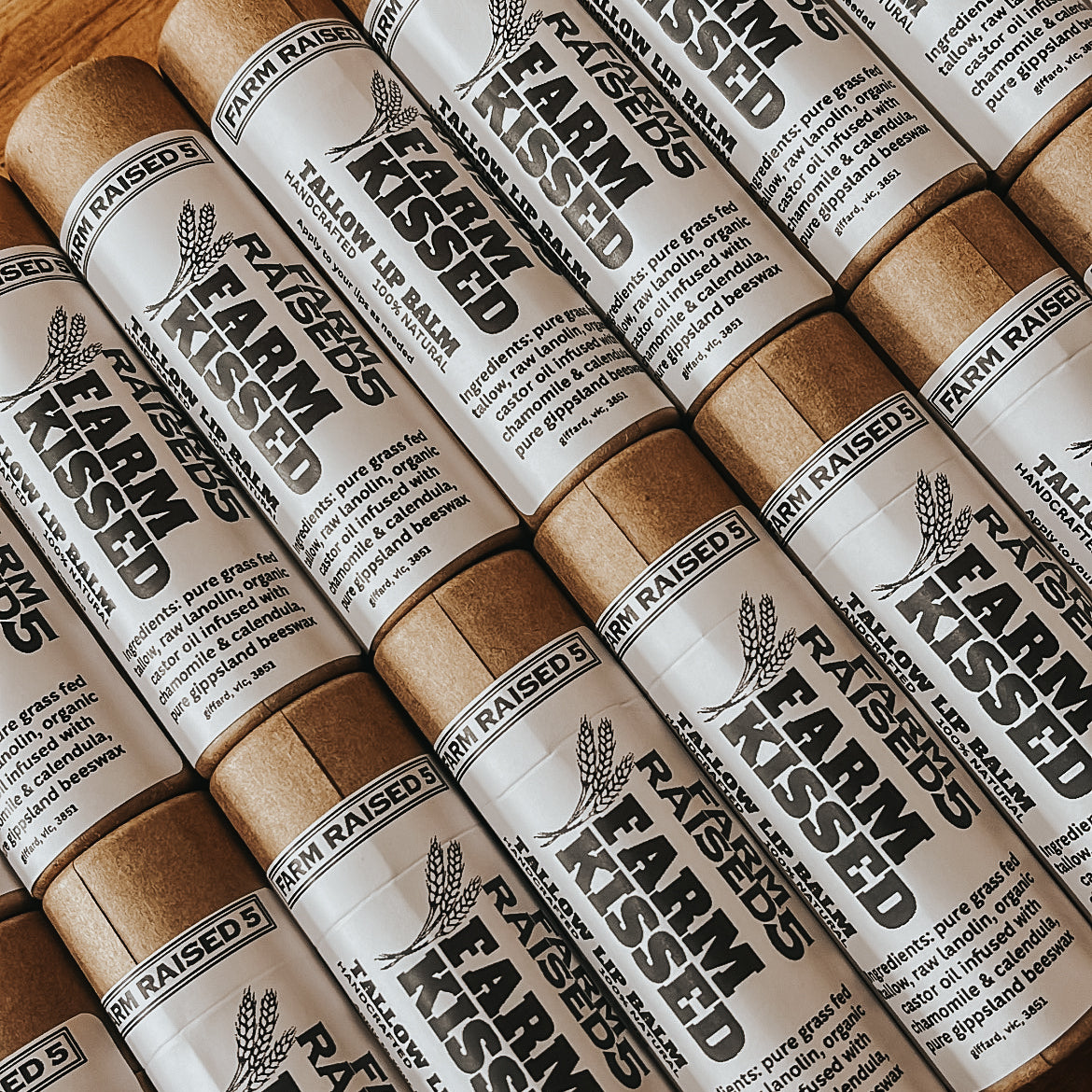 FARM KISSED - Tallow & Lanolin lip balm