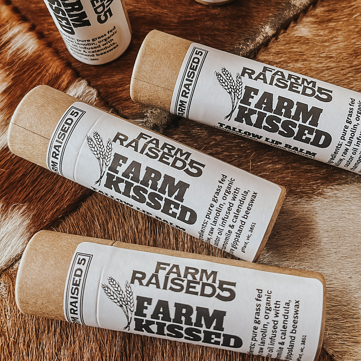 FARM KISSED - Tallow & Lanolin lip balm