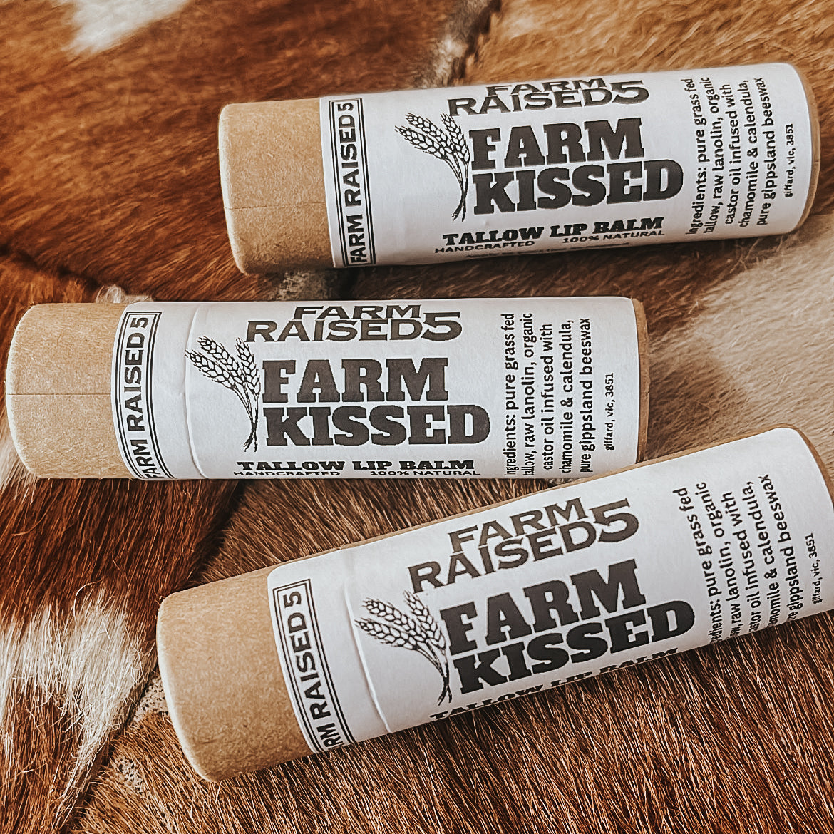FARM KISSED - Tallow & Lanolin lip balm