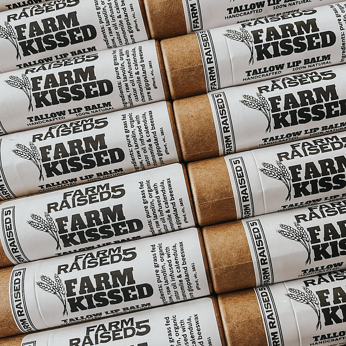 FARM KISSED - Tallow & Lanolin lip balm