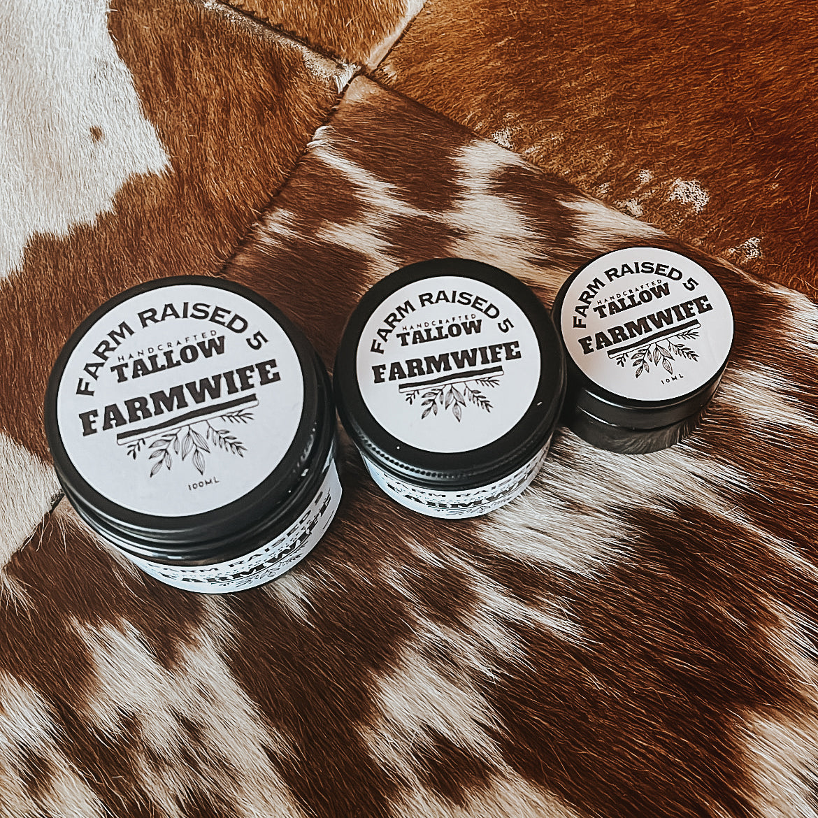 FARMWIFE - Infused vanilla bean whipped Tallow.