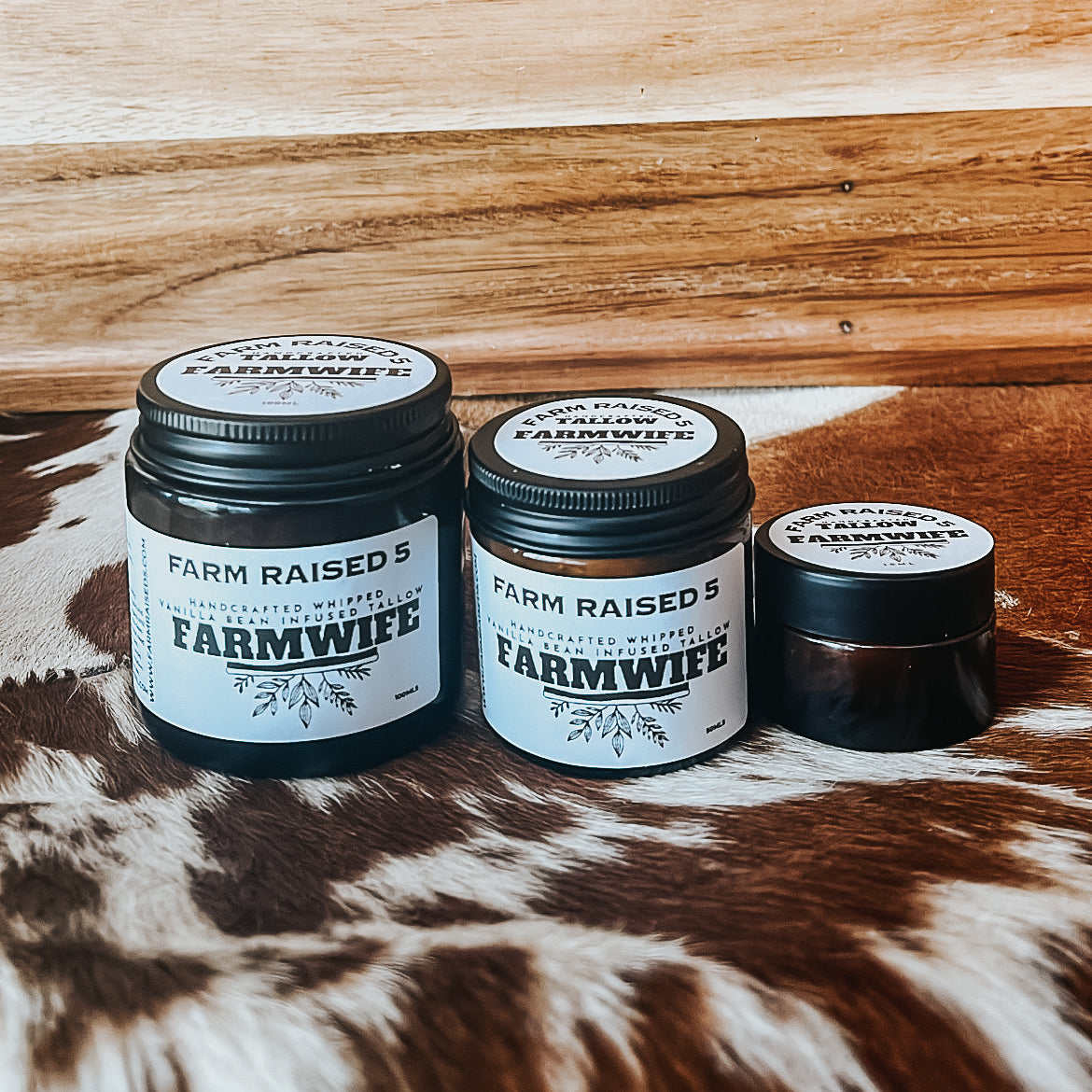 FARMWIFE - Infused vanilla bean whipped Tallow.