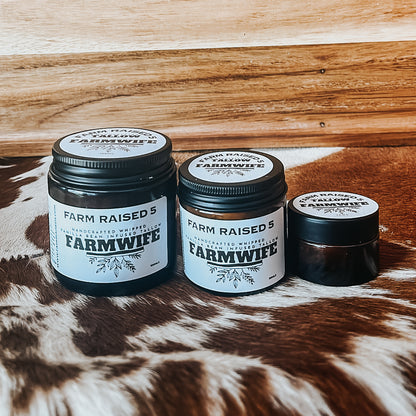 FARMWIFE - Infused vanilla bean whipped Tallow.