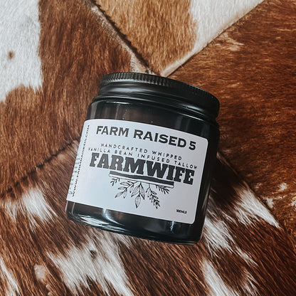 FARMWIFE - Infused vanilla bean whipped Tallow.