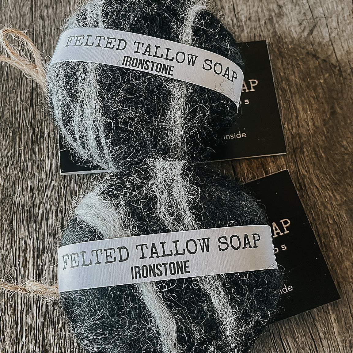FELTED TALLOW SOAP
