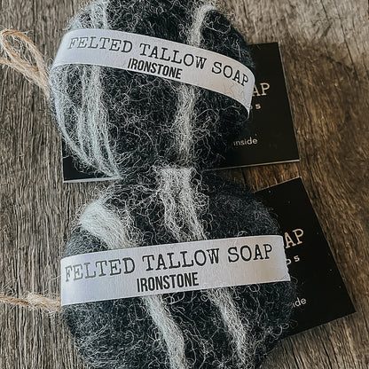 FELTED TALLOW SOAP