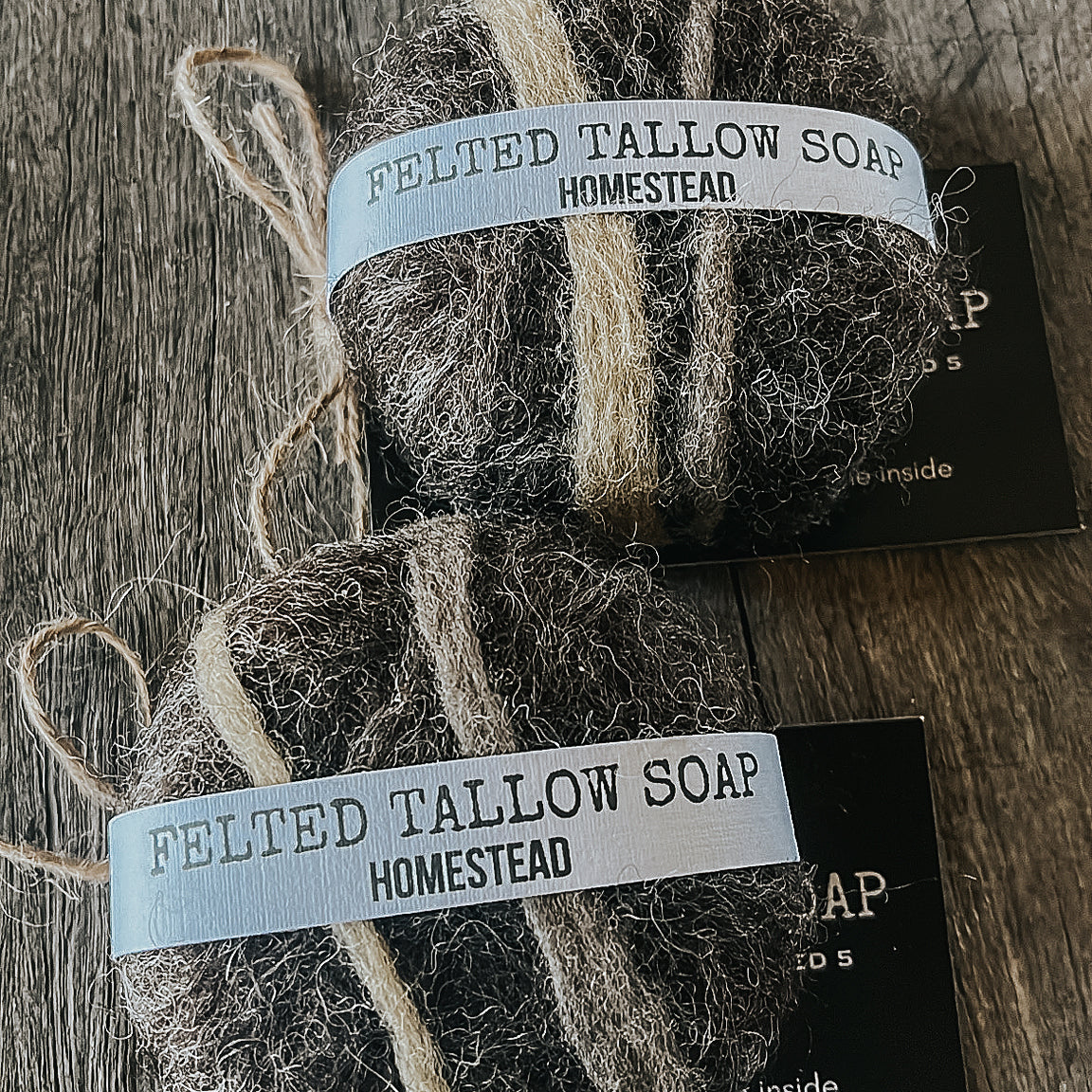 FELTED TALLOW SOAP