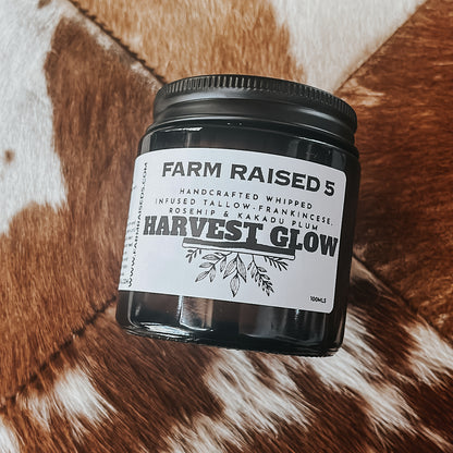 HARVEST GLOW - whipped tallow infused with frankincense, rosehip and kakadu plum
