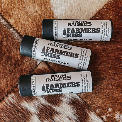 FARMERS KISS - Coffee infused Tallow lip balm