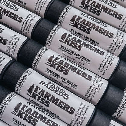 FARMERS KISS - Coffee infused Tallow lip balm
