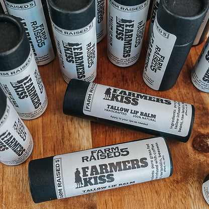 FARMERS KISS - Coffee infused Tallow lip balm
