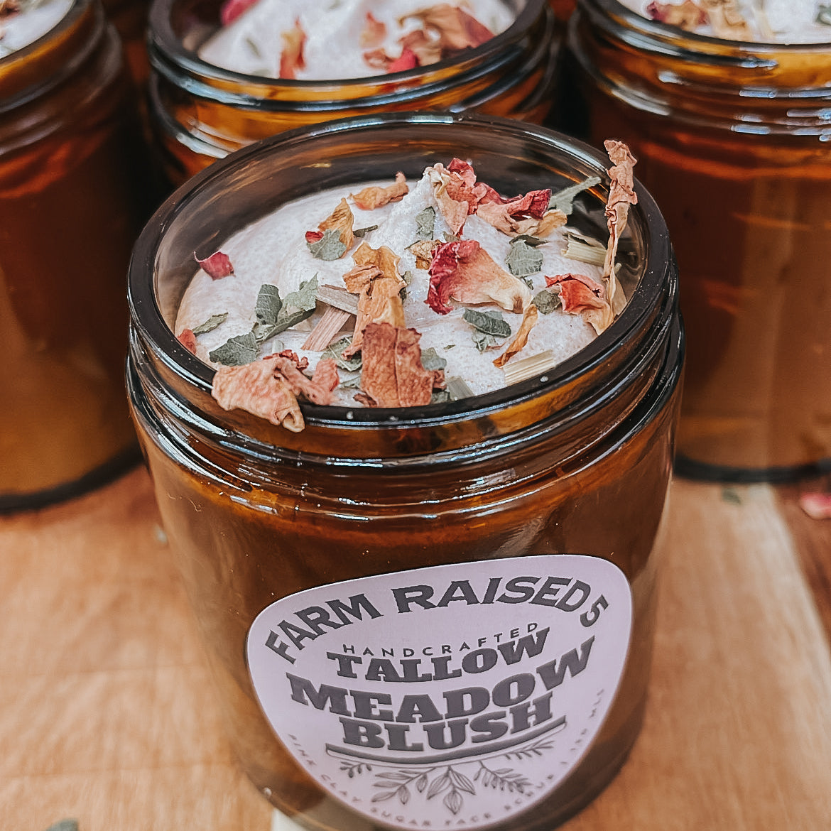 MEADOW BLUSH - SPRING -SEASONAL SCRUB - Limited Edition