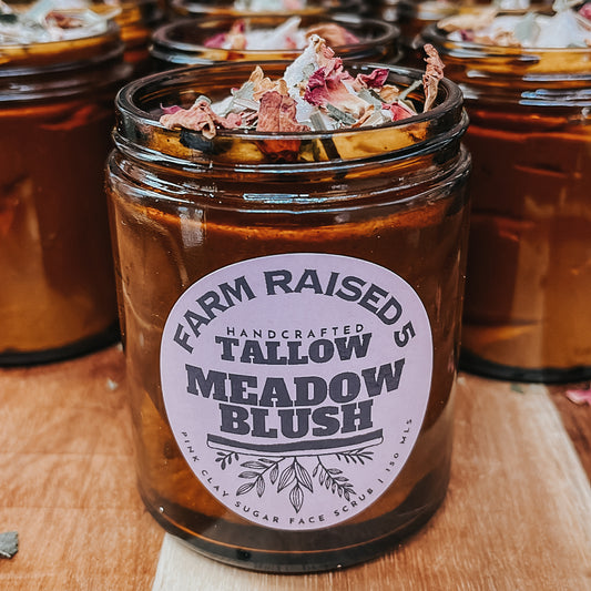 MEADOW BLUSH - SPRING -SEASONAL SCRUB - Limited Edition