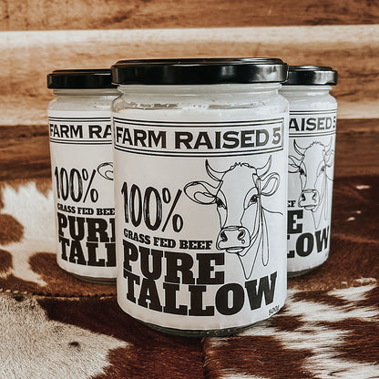 100% GRASS FED BEEF TALLOW