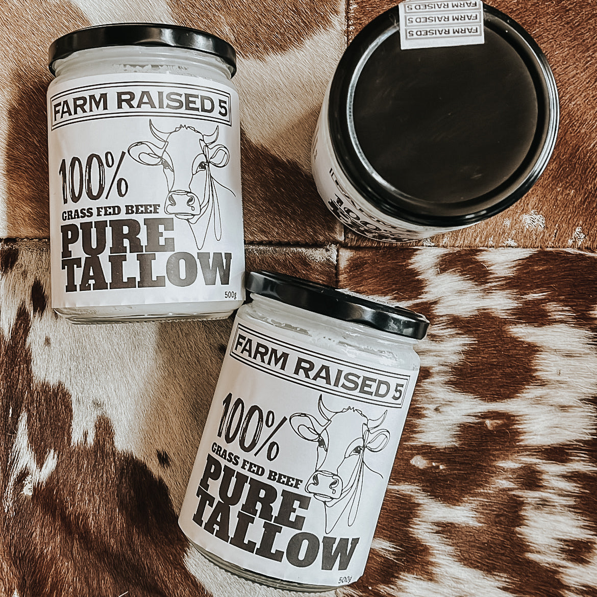 100% GRASS FED BEEF TALLOW