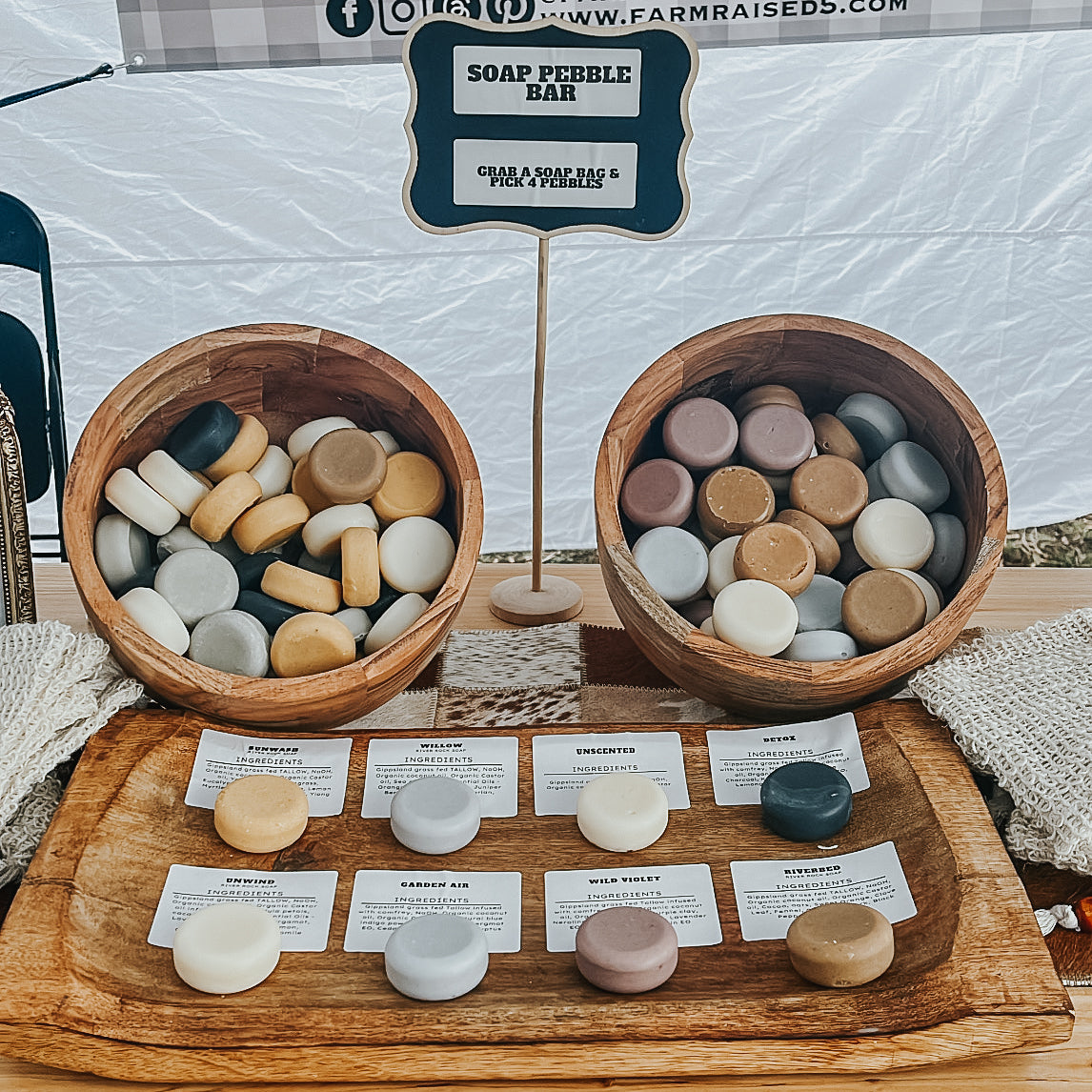 SOAP PEBBLE BAR
