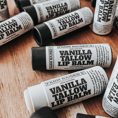 TALLOW LIP BALM - VANILLA BEAN