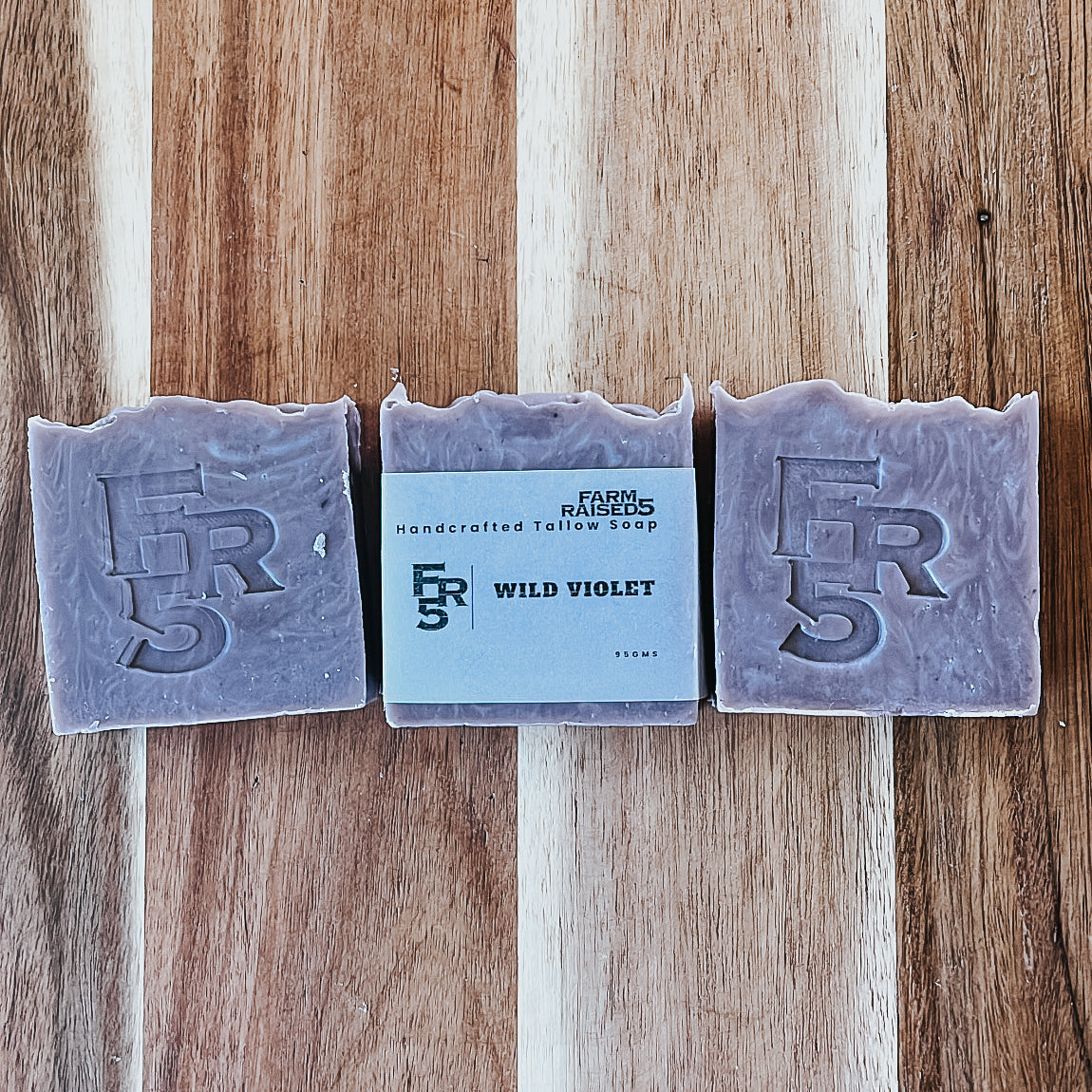 HANDCRAFTED TALLOW SOAP - WILD VIOLET