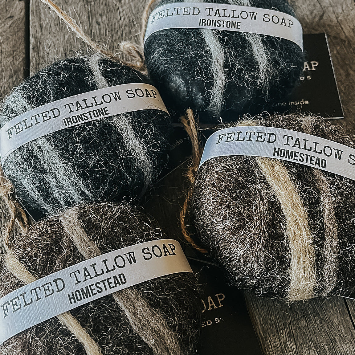 FELTED TALLOW SOAP