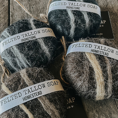 FELTED TALLOW SOAP