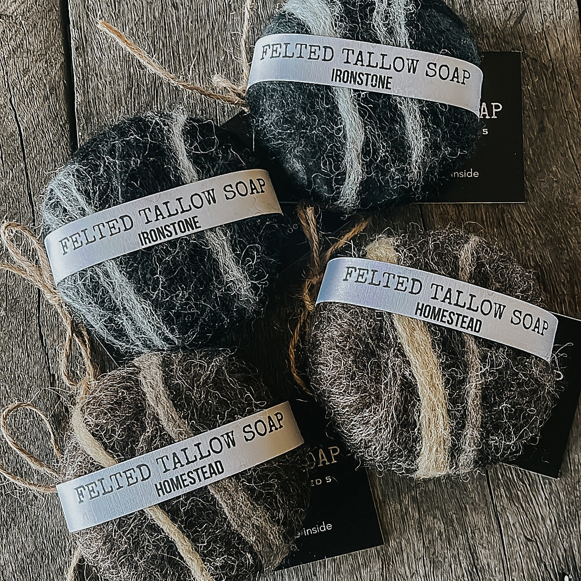 FELTED TALLOW SOAP